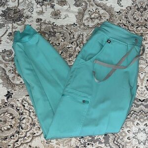FIGS ZAMORA AQUA SCRUB PANTS